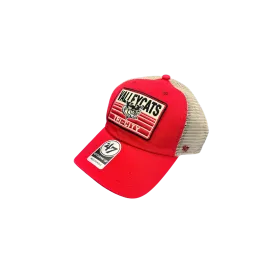 47 Brand Red & Tan Trucker Hat