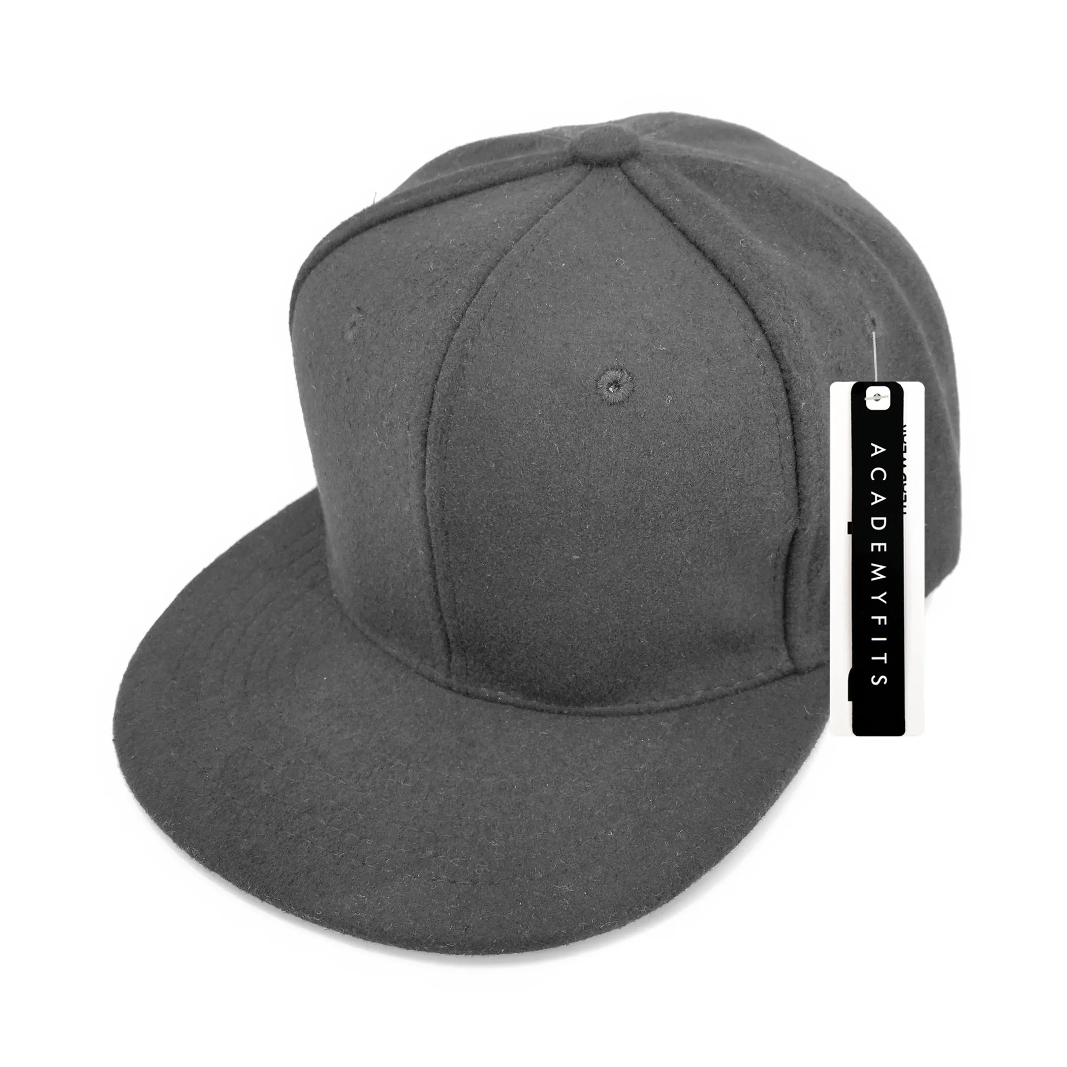 Academy Fits Wool Snapback Hat 1019S