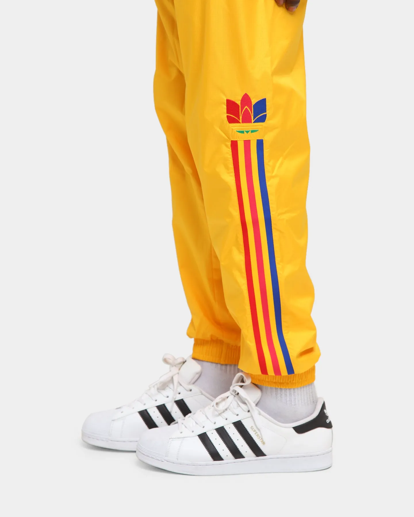 Adidas 3D Trefoil 3 Stripe Trackpant Gold