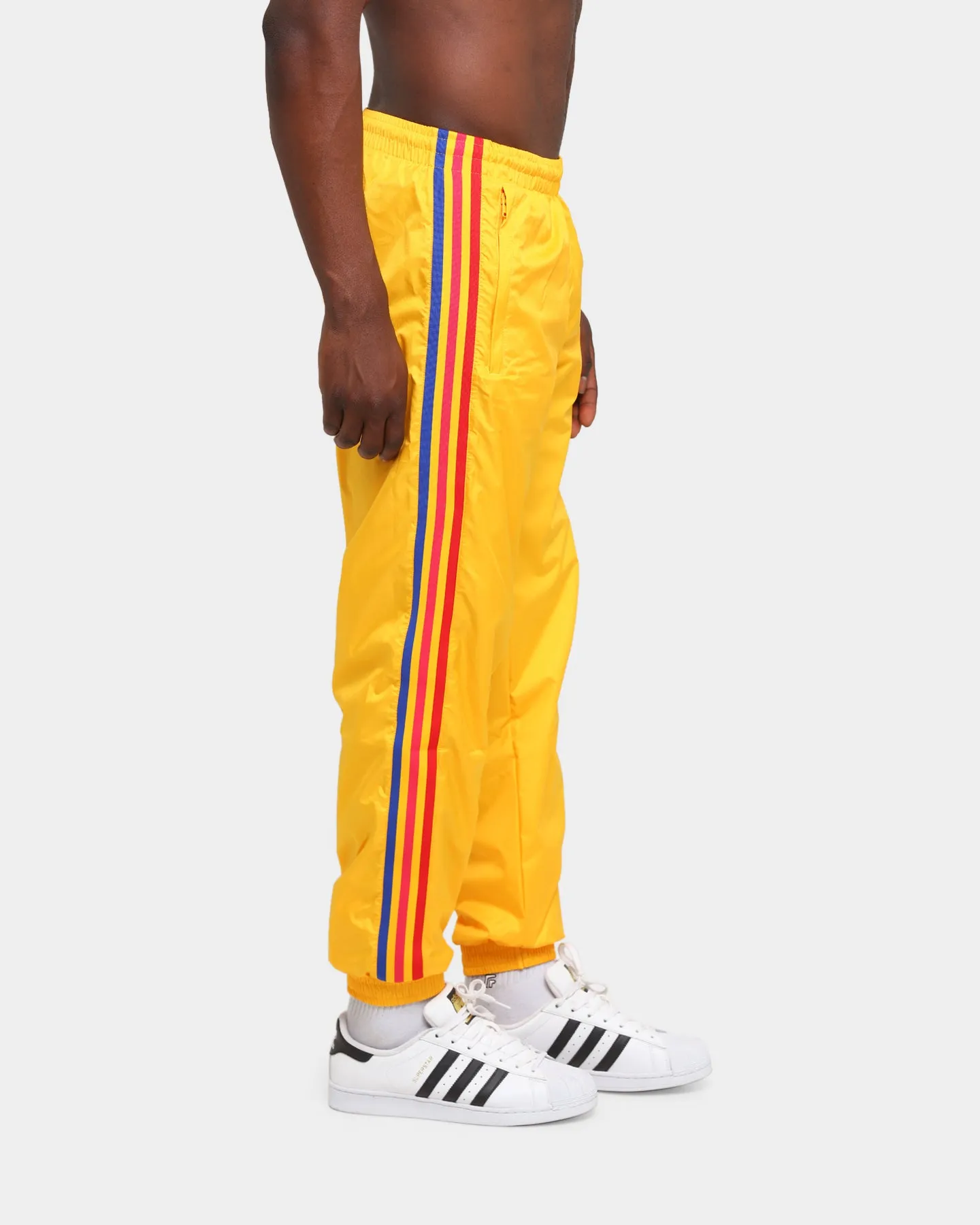 Adidas 3D Trefoil 3 Stripe Trackpant Gold