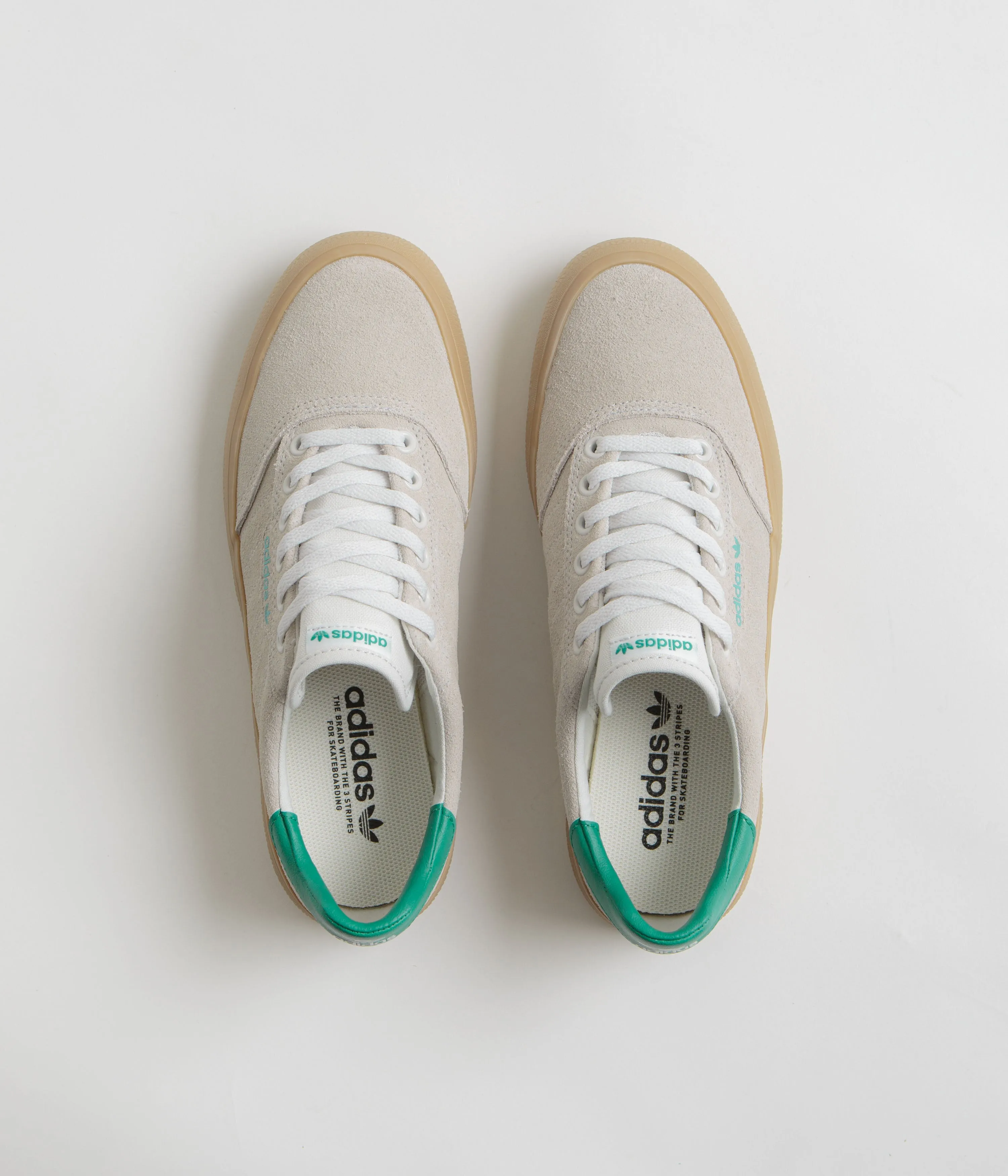 Adidas 3MC Shoes - Chalk White / Glory Green / Gum4