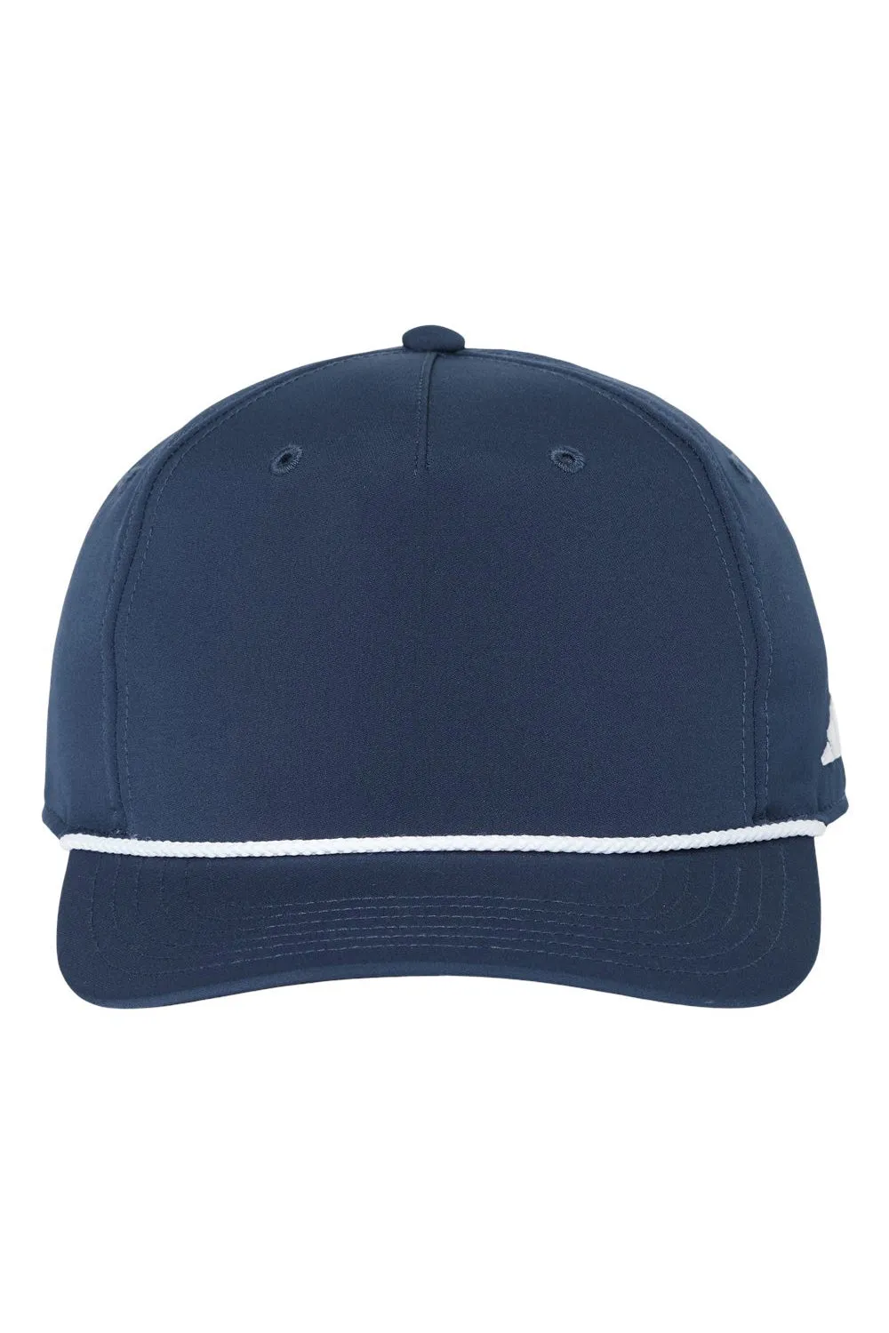 Adidas Mens Sustainable Moisture Wicking Rope Snapback Hat - Collegiate Navy Blue