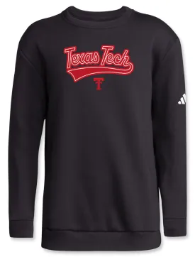 Adidas Texas Tech "College Prep" 2024 Youth Crew Sweatshirt