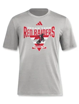 Adidas Texas Tech "Locker Trilateral" 2024 Short Sleeve T-Shirt