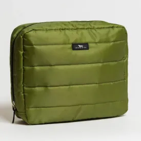 All-Inclusive Toiletry Bag - Green Puffer