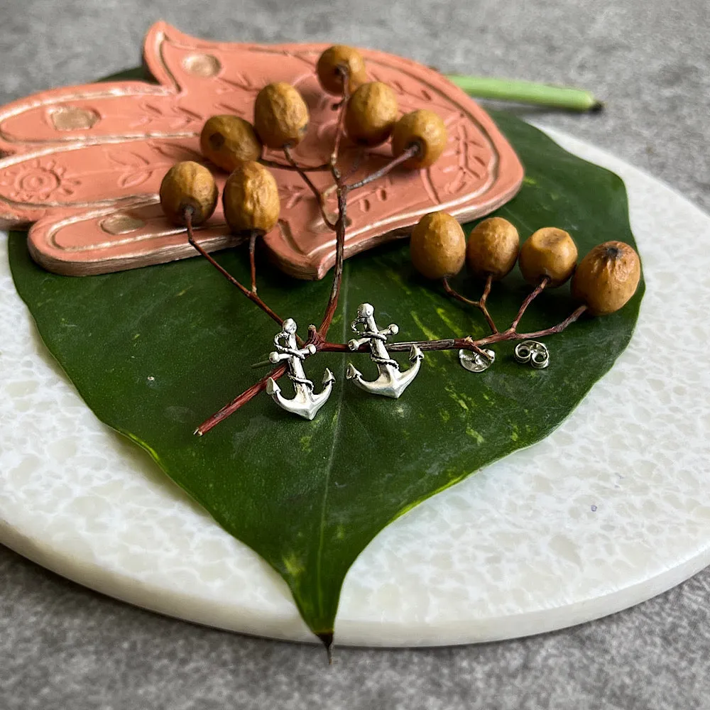 Anchor Ear Studs