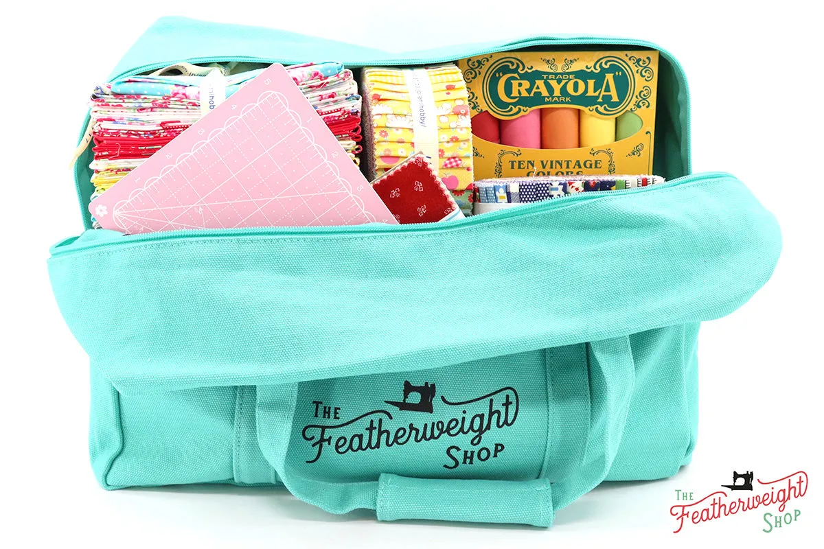 BAG, Tote for Featherweight Case or Tools & Accessories - TEAL