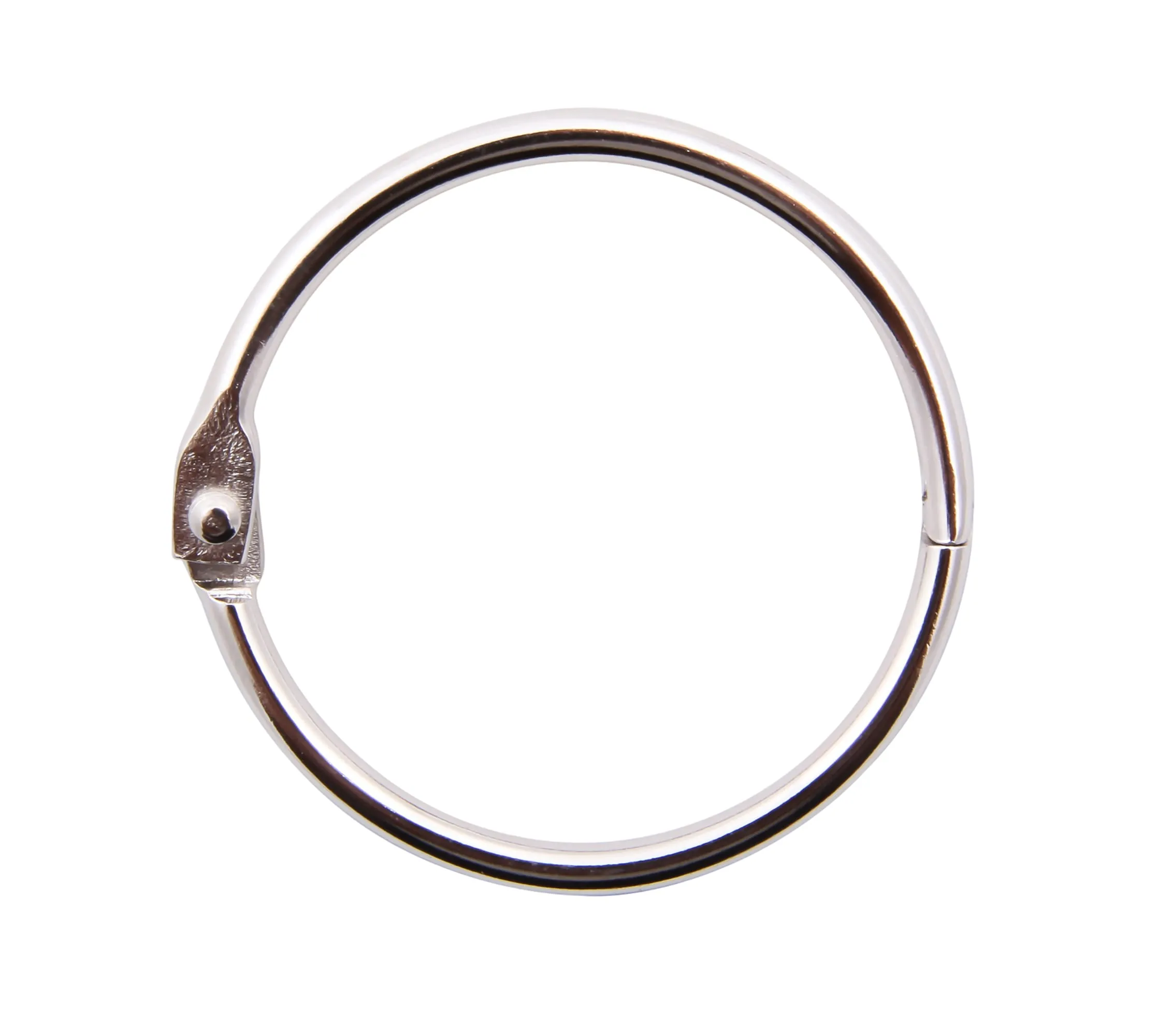 Baumgartens Book Rings 1 1/2" 3 Pack CHROME (31445)