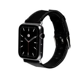 Black Elite Leather Band