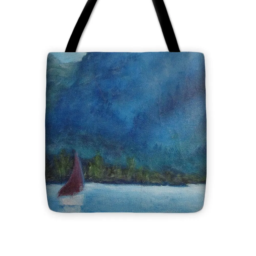 Boat Sailing - Tote Bag