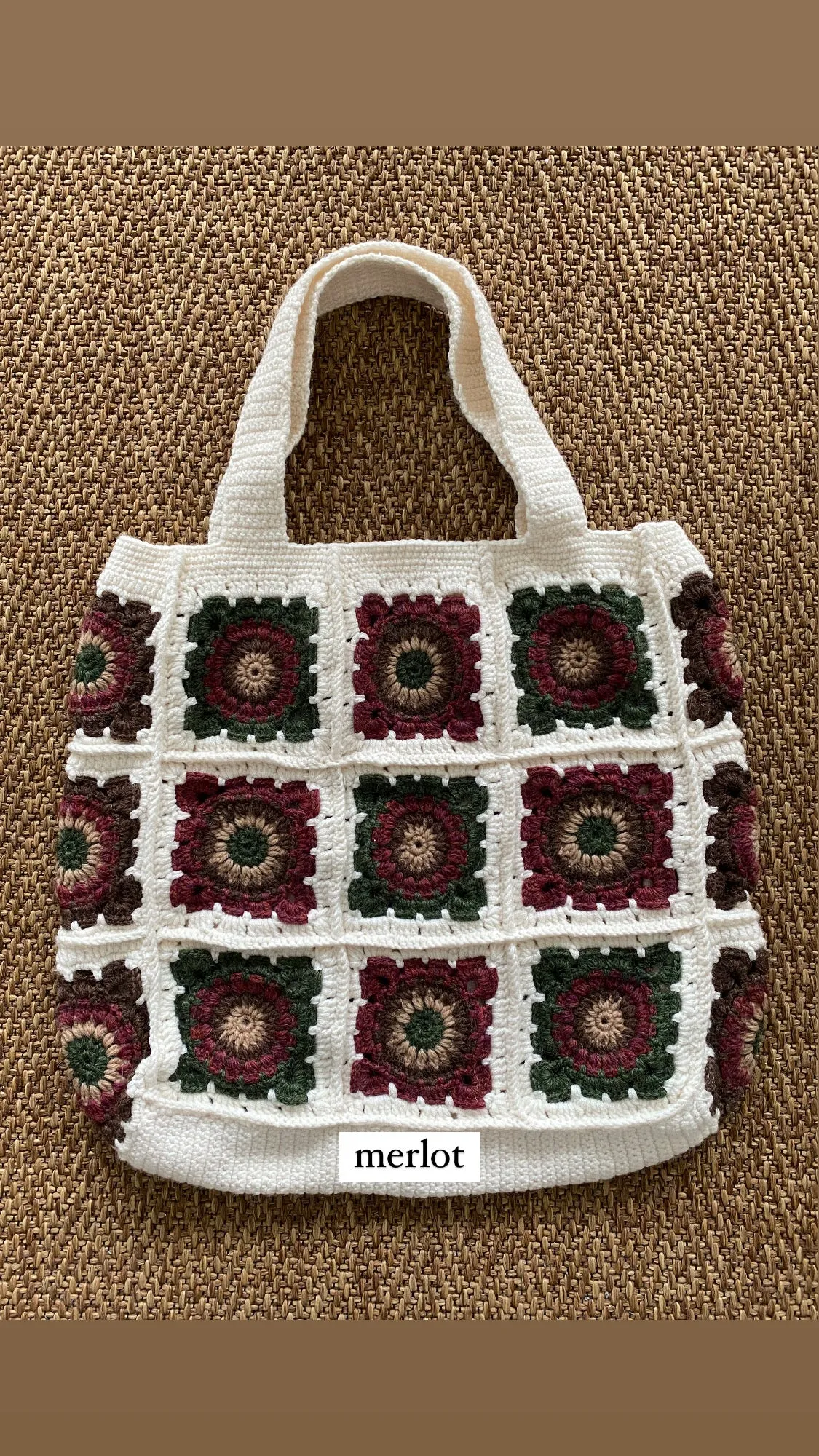 Boho Crocheted Shoulder Bags