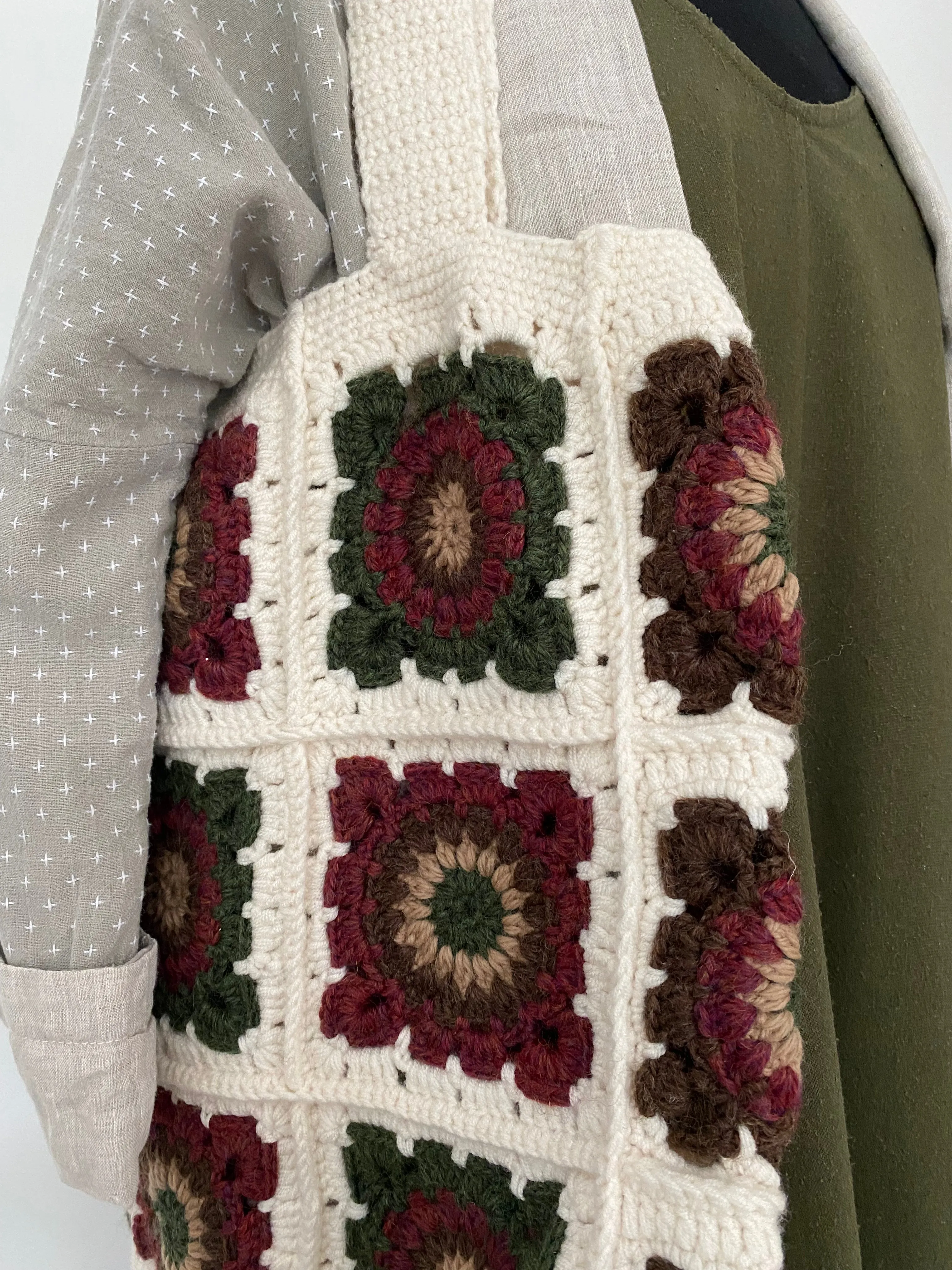 Boho Crocheted Shoulder Bags