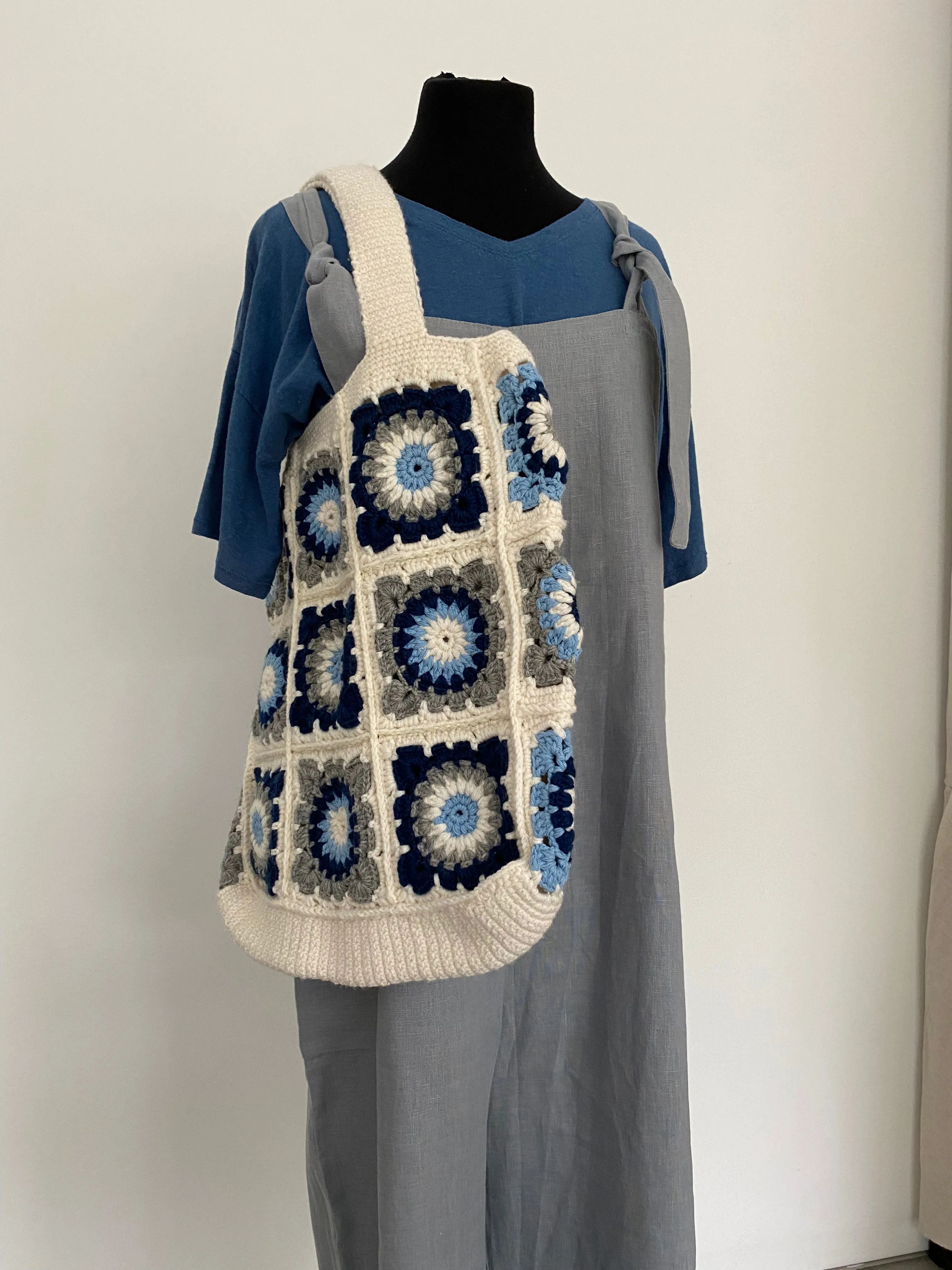 Boho Crocheted Shoulder Bags