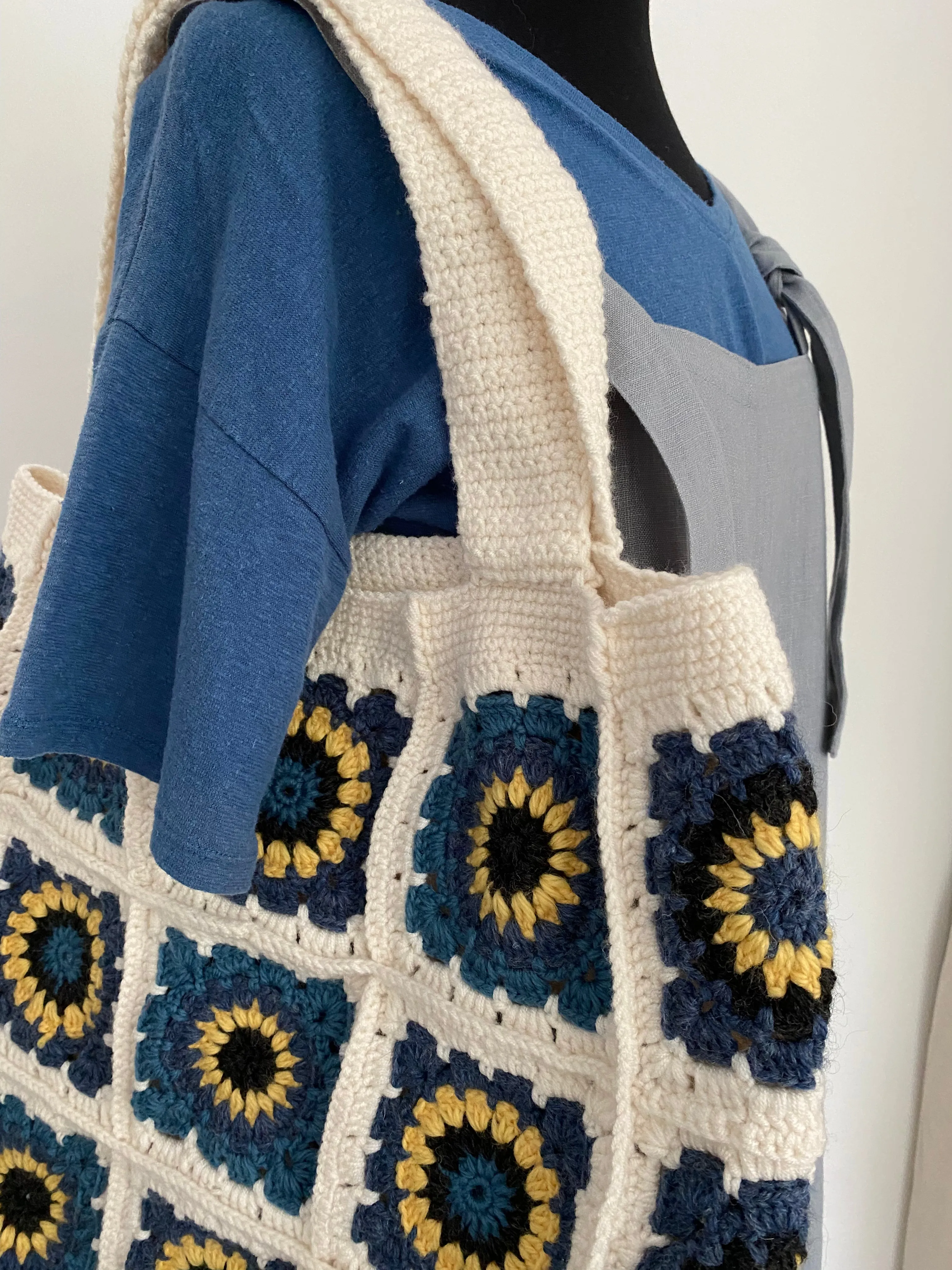 Boho Crocheted Shoulder Bags
