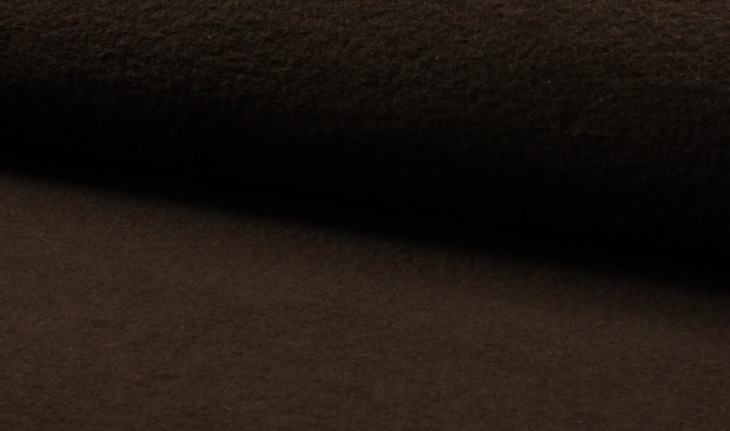 Boiled Wool - European Import - Brown