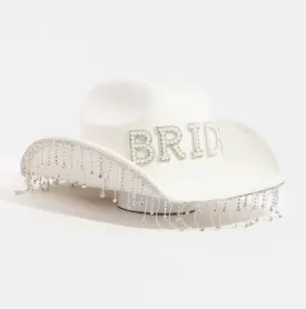 Bride Bedazzled Cowboy Hats