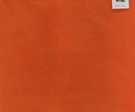 BRIGHT ORANGE Hand Dyed HALF YARD Wool Fabric for Wool Applique and Rug Hooking