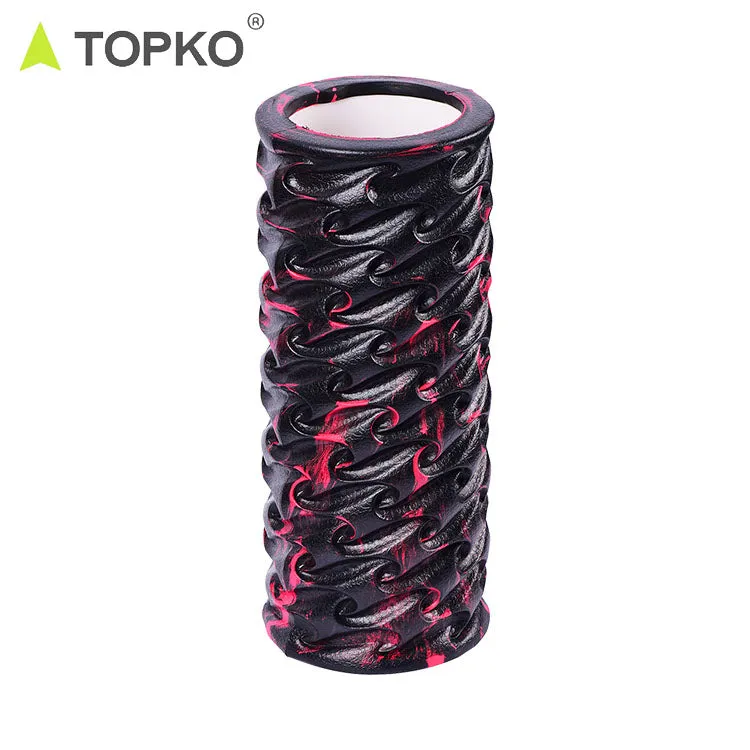 Camo Color Hollow Foam Roller With Non-slip Grain