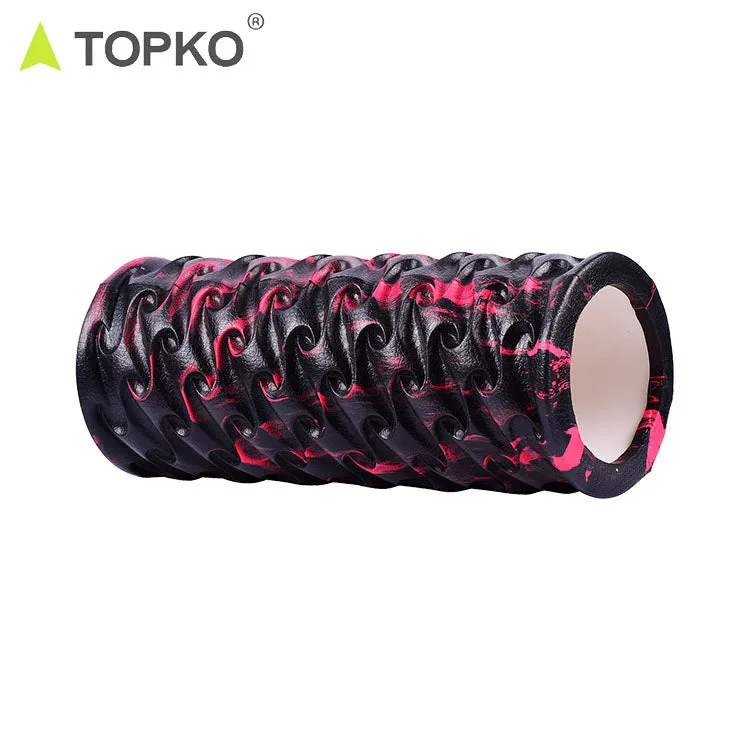 Camo Color Hollow Foam Roller With Non-slip Grain