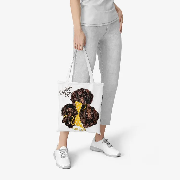 Carolina Girl : Heavy Duty and Strong Natural Canvas Tote Bags