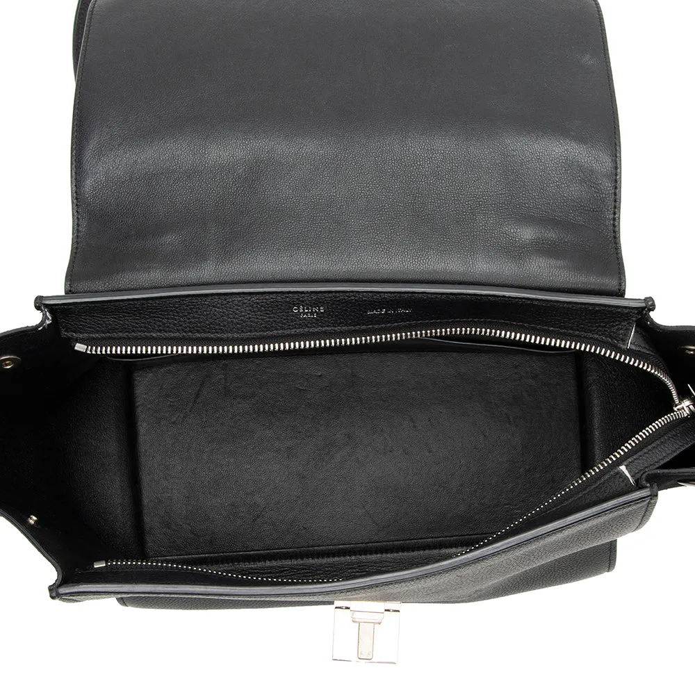 Celine Calfskin Small Trapeze Bag (SHF-16499)