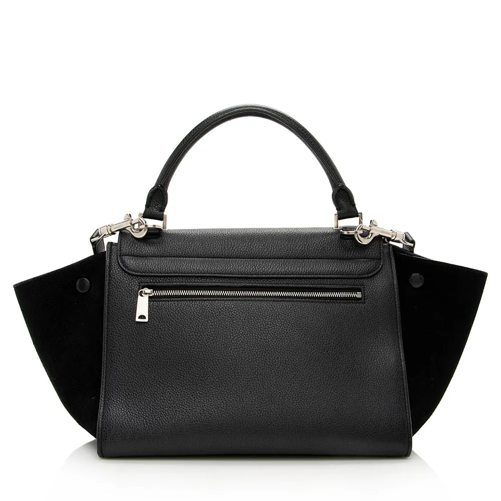 Celine Calfskin Small Trapeze Bag (SHF-16499)