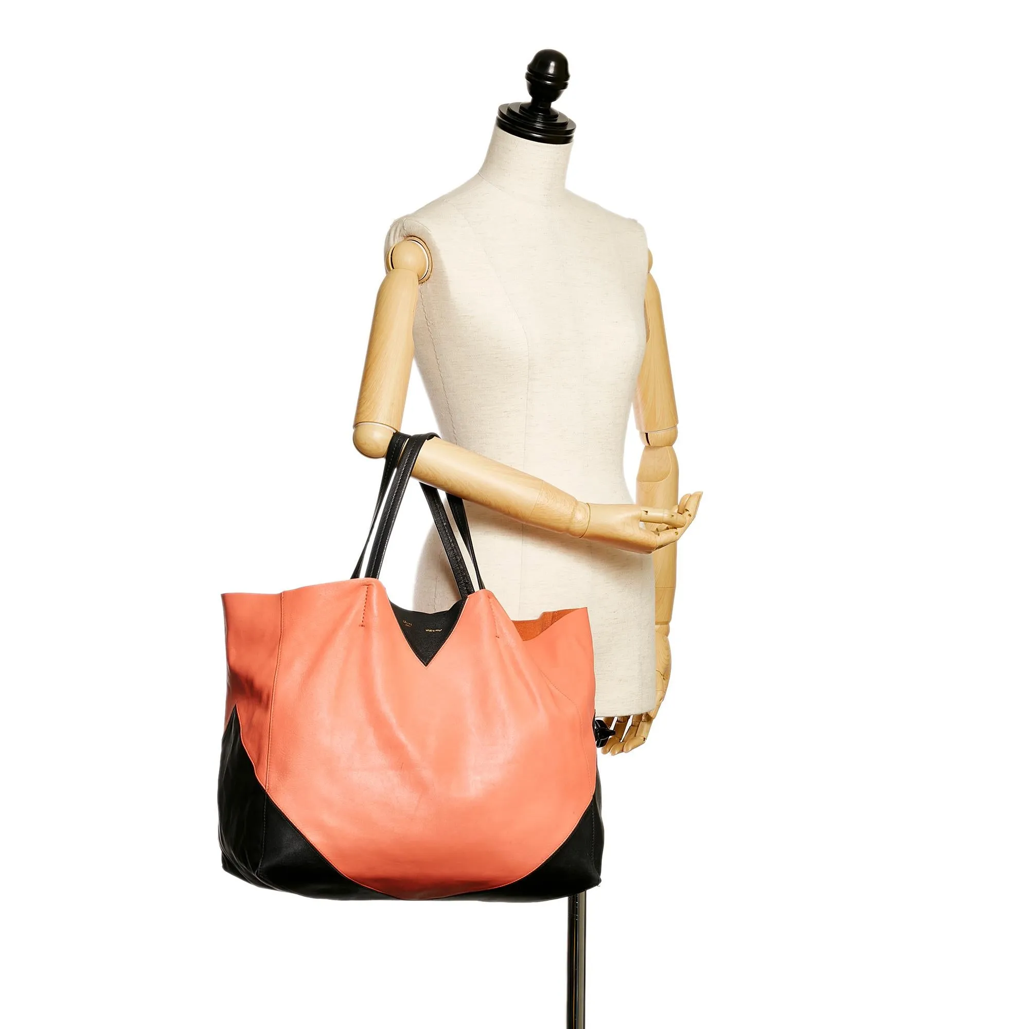 Celine Horizontal Cabas Leather Tote Bag (SHG-28434)