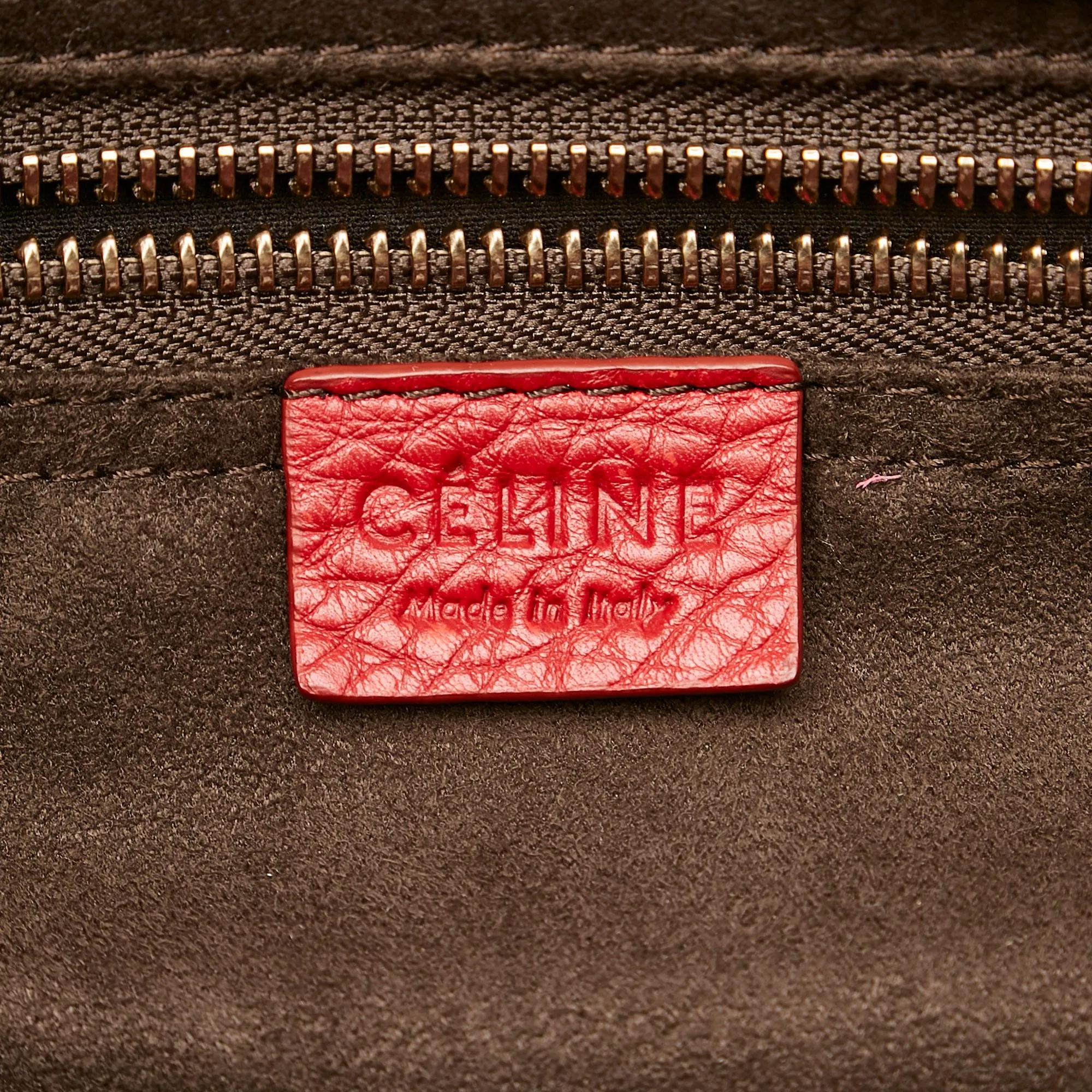 Celine Luggage Leather Tote Bag (SHG-34201)