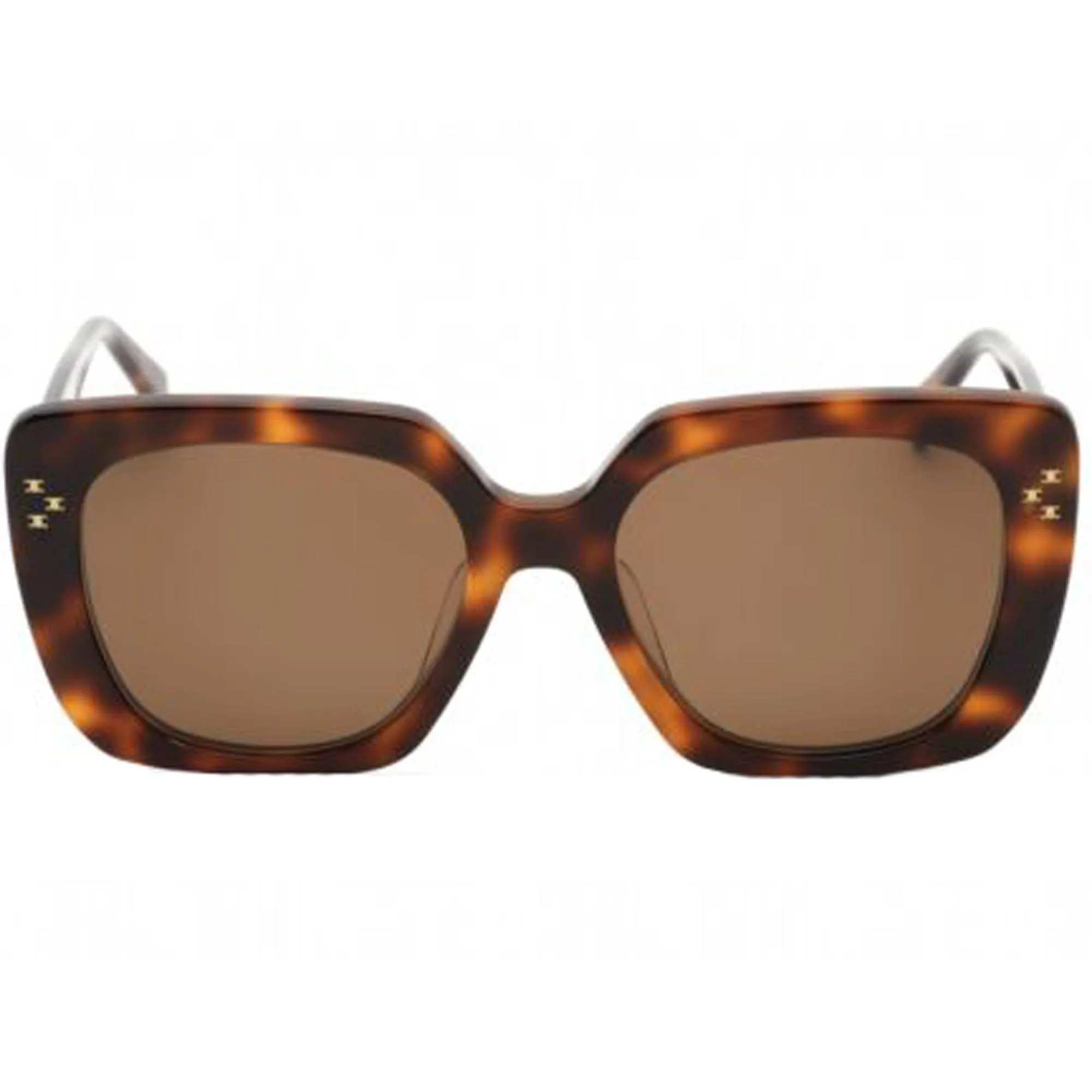 Celine Women's Sunglasses - Full Rim Brown Lens Butterfly Plastic Frame | CL40218U 53E