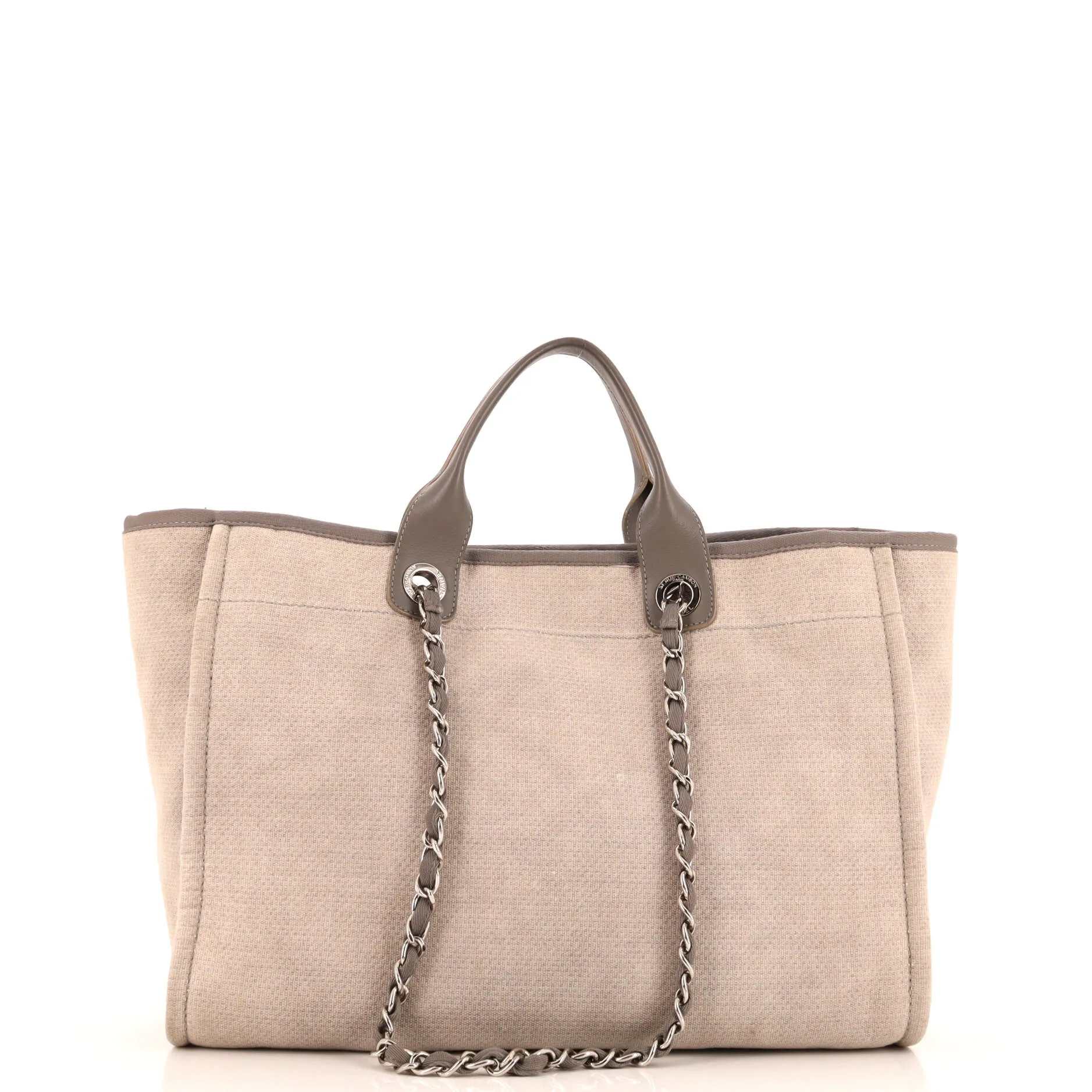 Chanel Deauville Tote Wool Medium