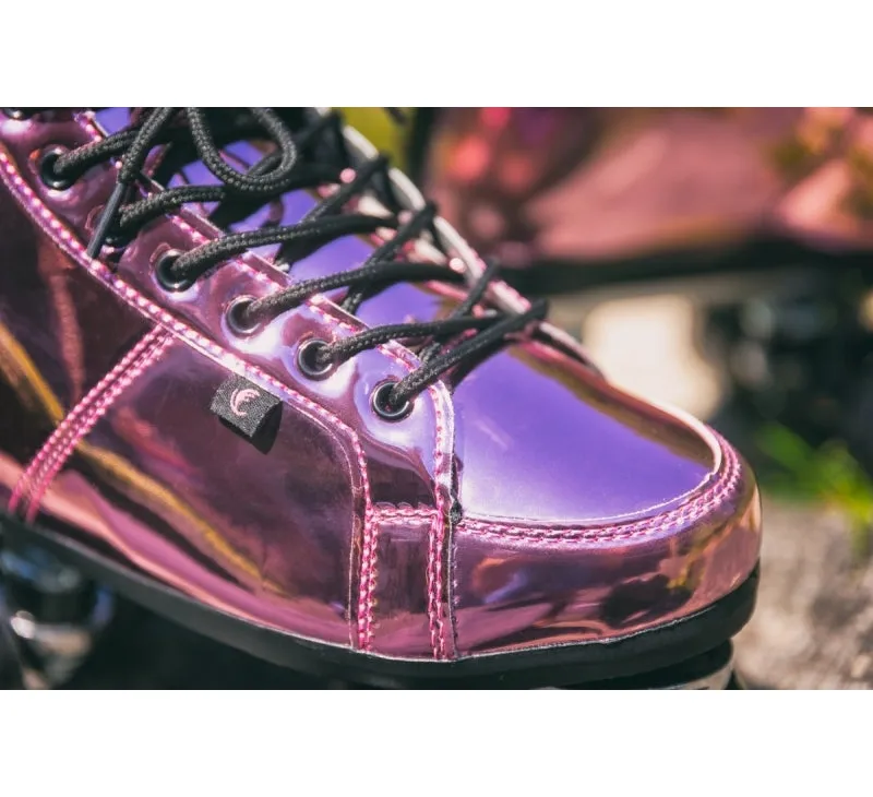 Chaya Pink Laser Roller Skates