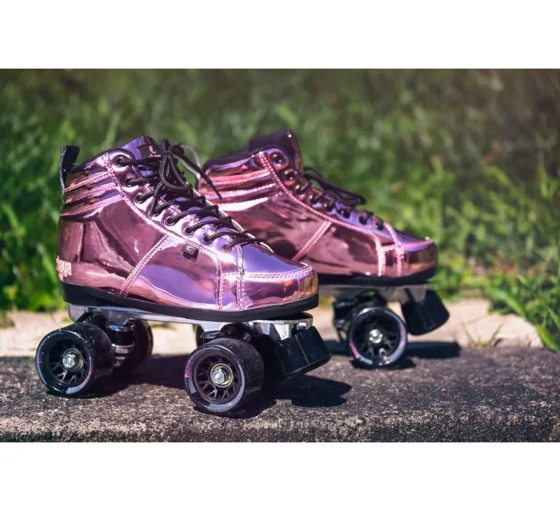 Chaya Pink Laser Roller Skates