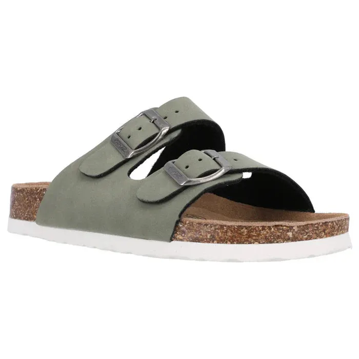 Cruz Women's Whitehill Cork Sandal Deep Lichen Green CR151945-3011
