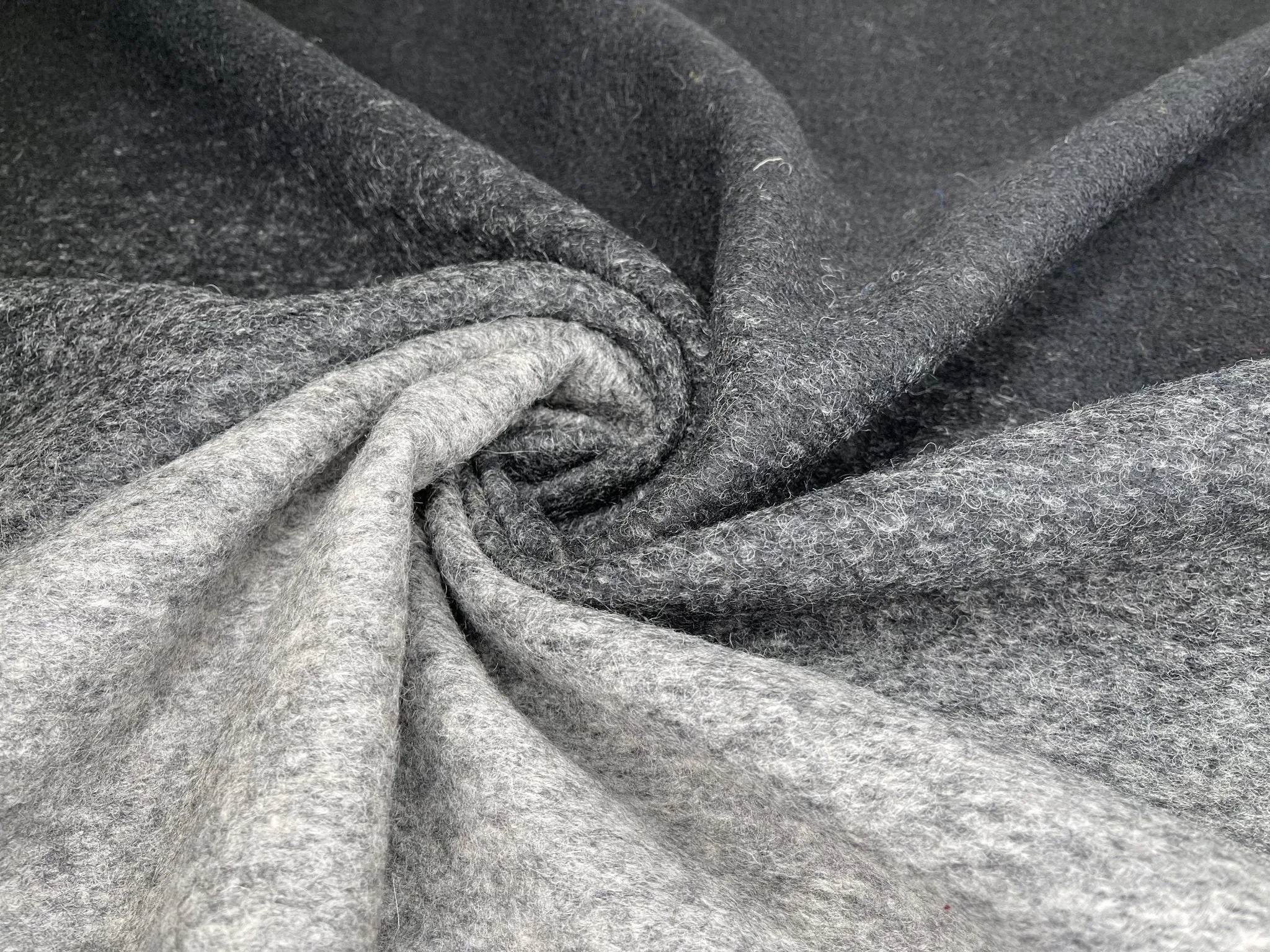 Designer Printed Ombre Wool Fabric