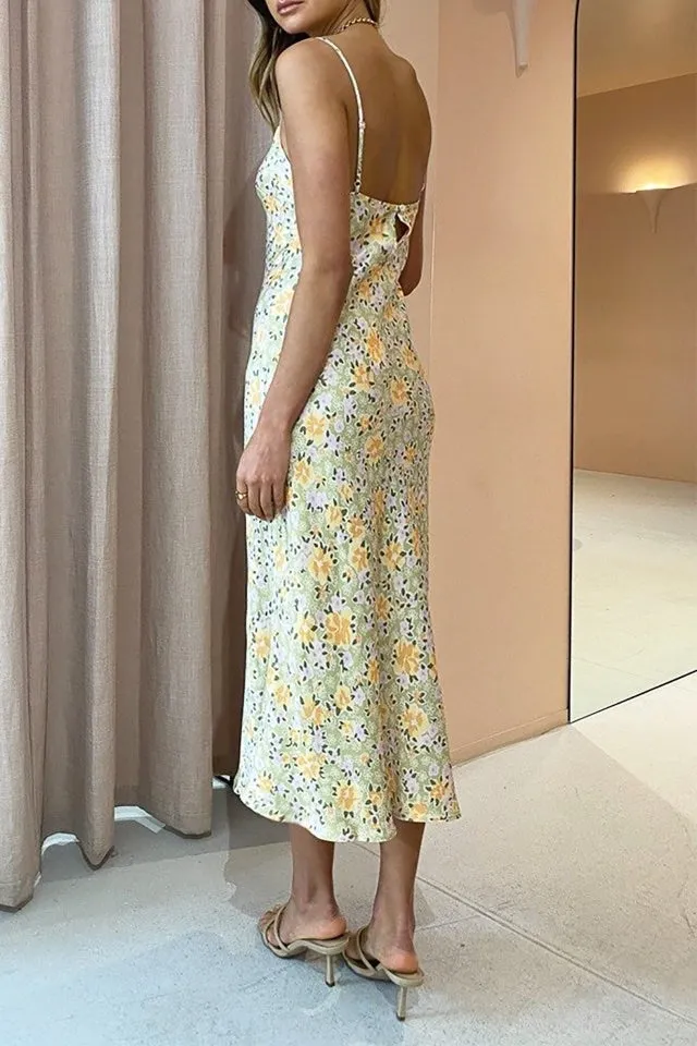Dina Dress in Sorbet Floral