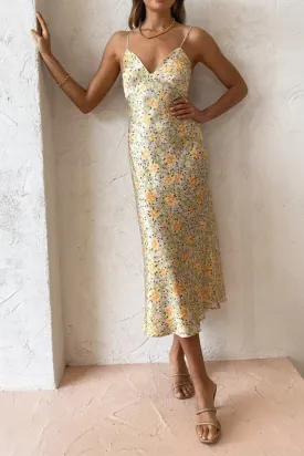 Dina Dress in Sorbet Floral