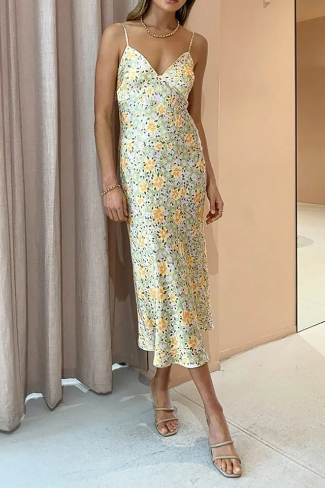 Dina Dress in Sorbet Floral
