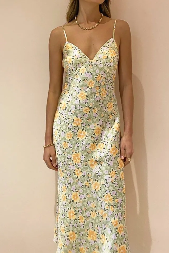 Dina Dress in Sorbet Floral