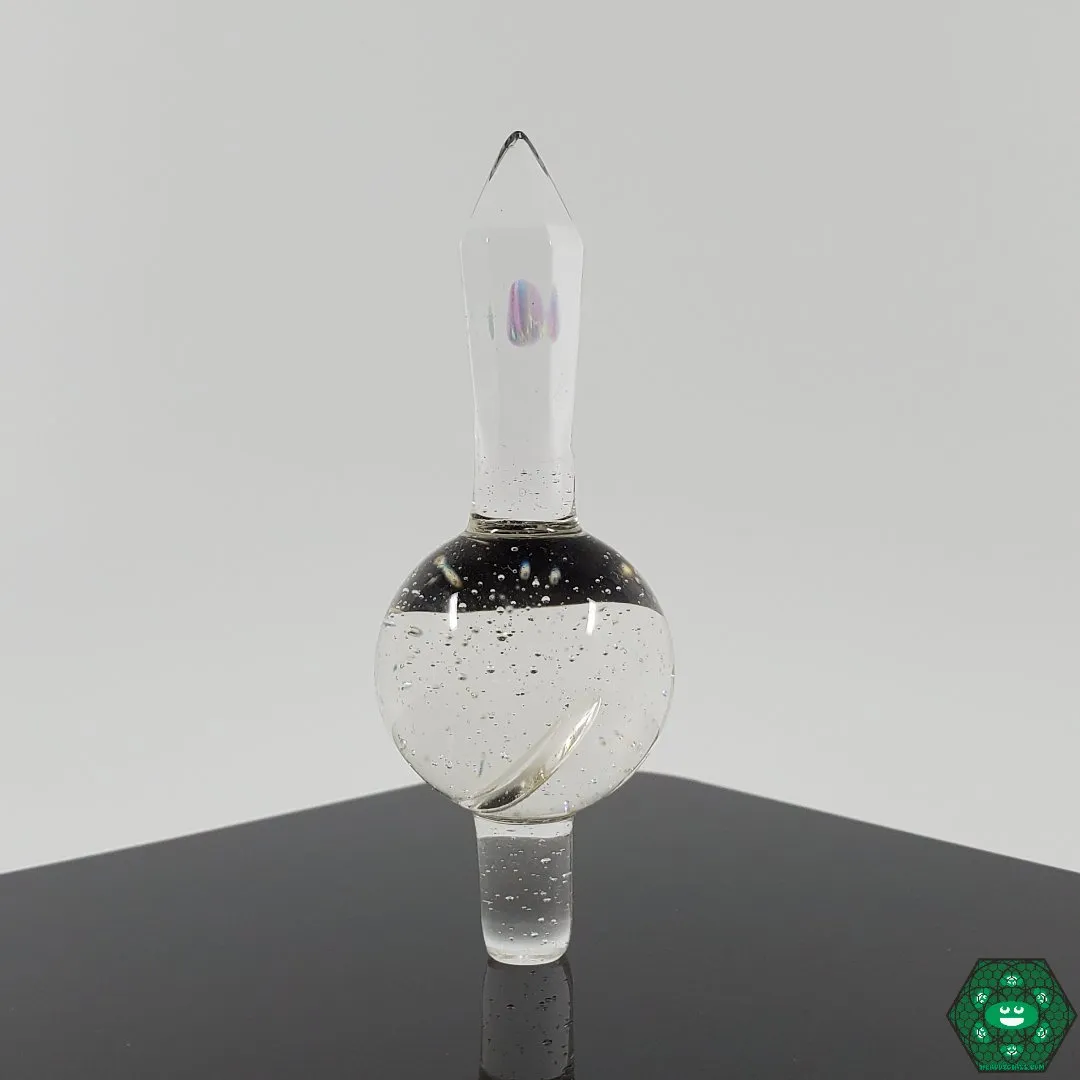 Dreaux Glass Crystal Spinner Caps - Fits 25MM Quartz Nails