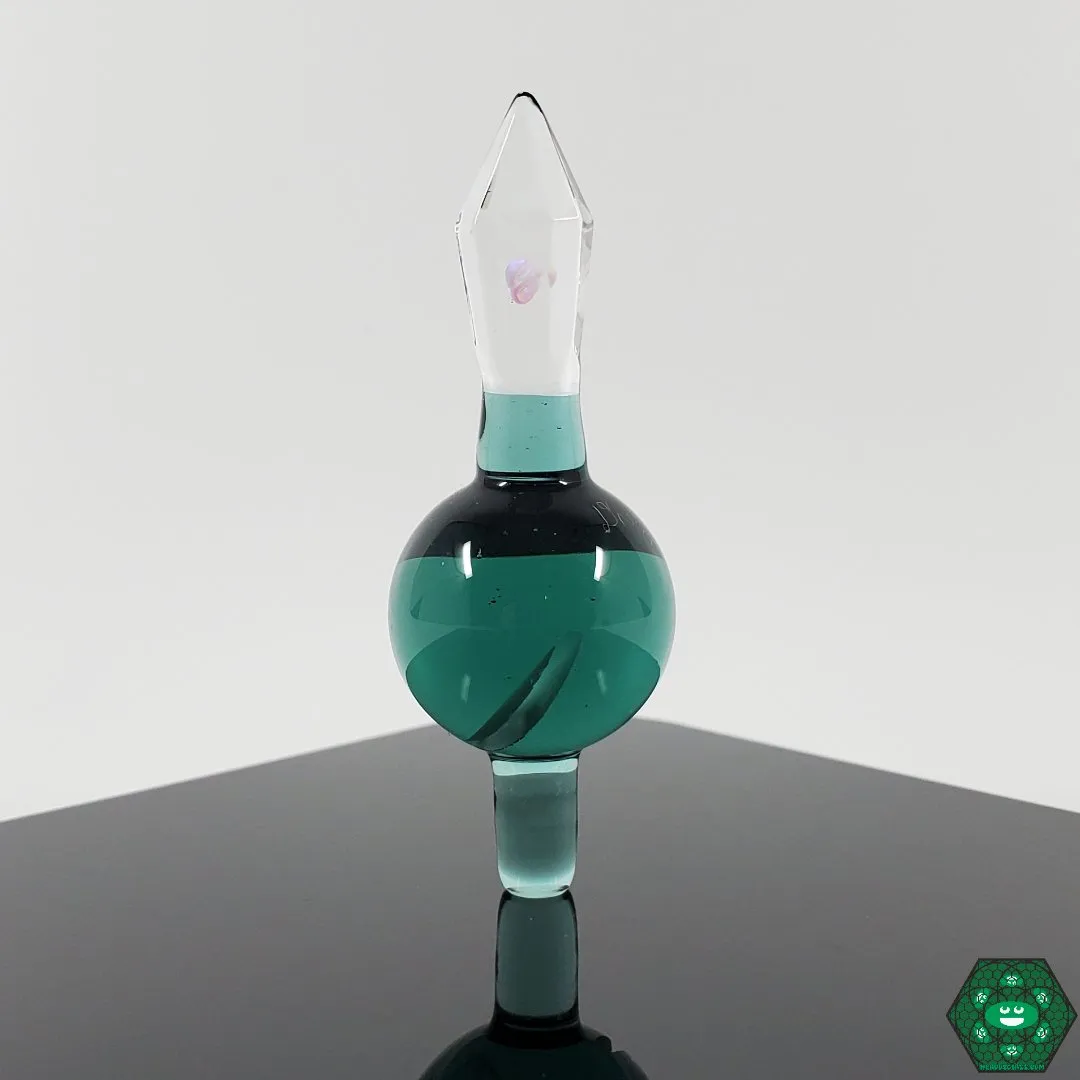 Dreaux Glass Crystal Spinner Caps - Fits 25MM Quartz Nails