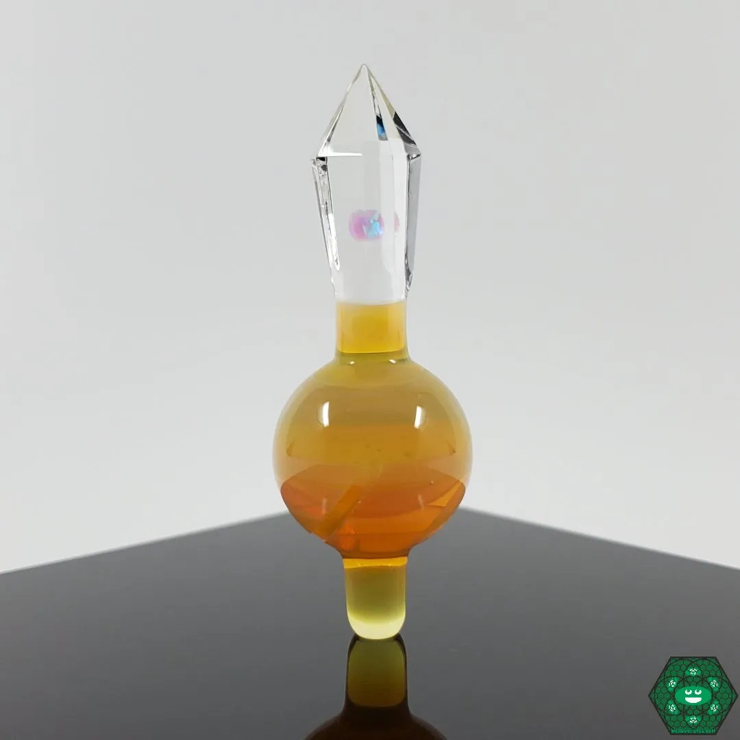 Dreaux Glass Crystal Spinner Caps - Fits 25MM Quartz Nails