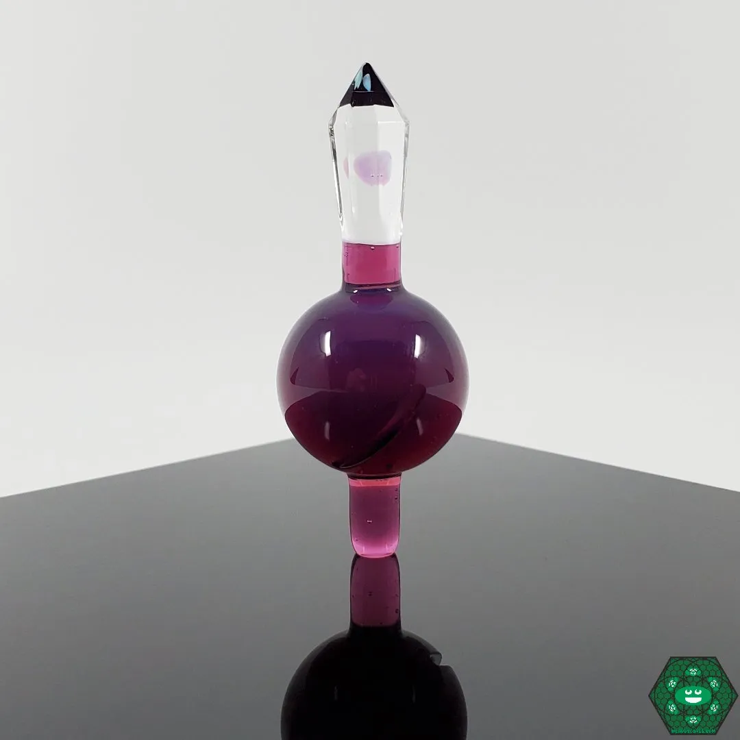 Dreaux Glass Crystal Spinner Caps - Fits 25MM Quartz Nails