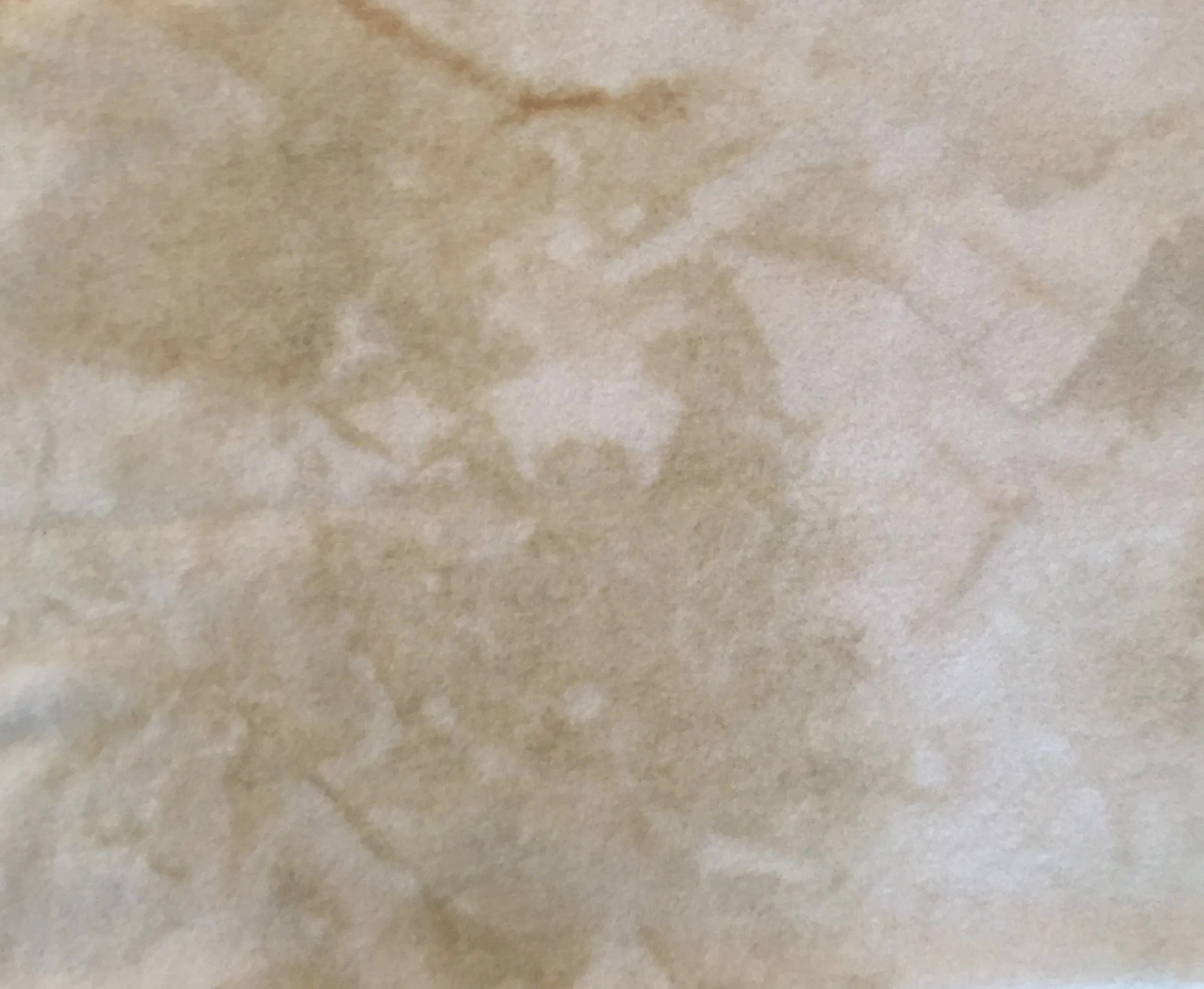 ECRU Hand Dyed HALF YARD Wool Fabric for Primitive Wool Applique and Rug Hooking