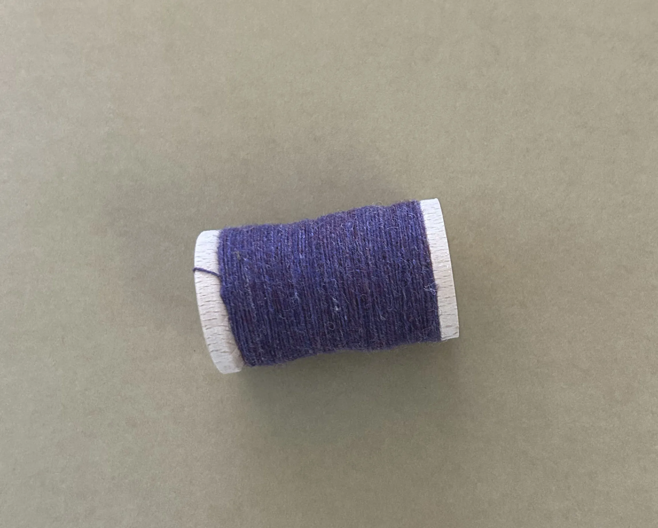 ELECTRIC VIOLET Hand Dyed HALF YARD Wool Fabric for Wool Applique and Rug Hooking