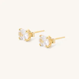 Emily Studs- Cushion Cut