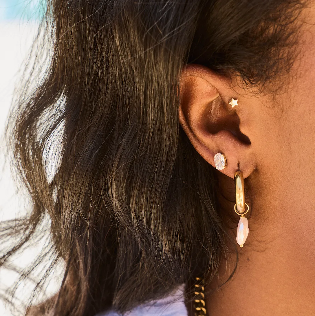 Emily Studs- Cushion Cut