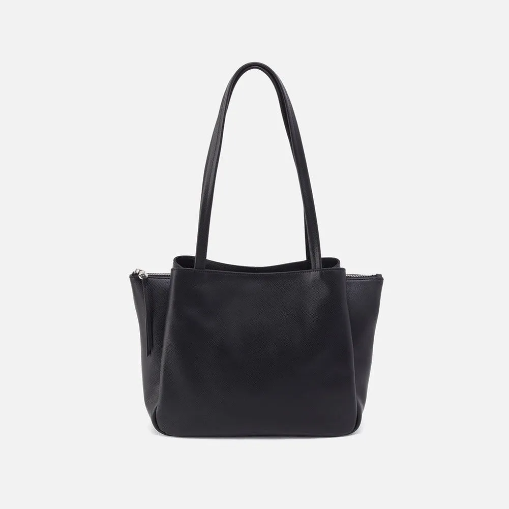 Essentail Medium Tote in Black by Hobo