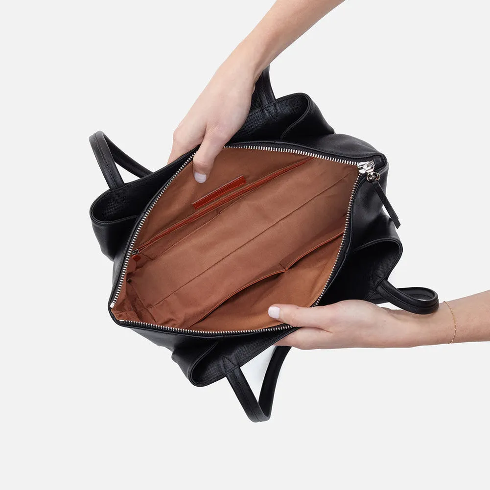 Essentail Medium Tote in Black by Hobo