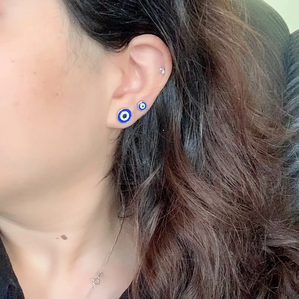 Evil Eye Small Ear Studs
