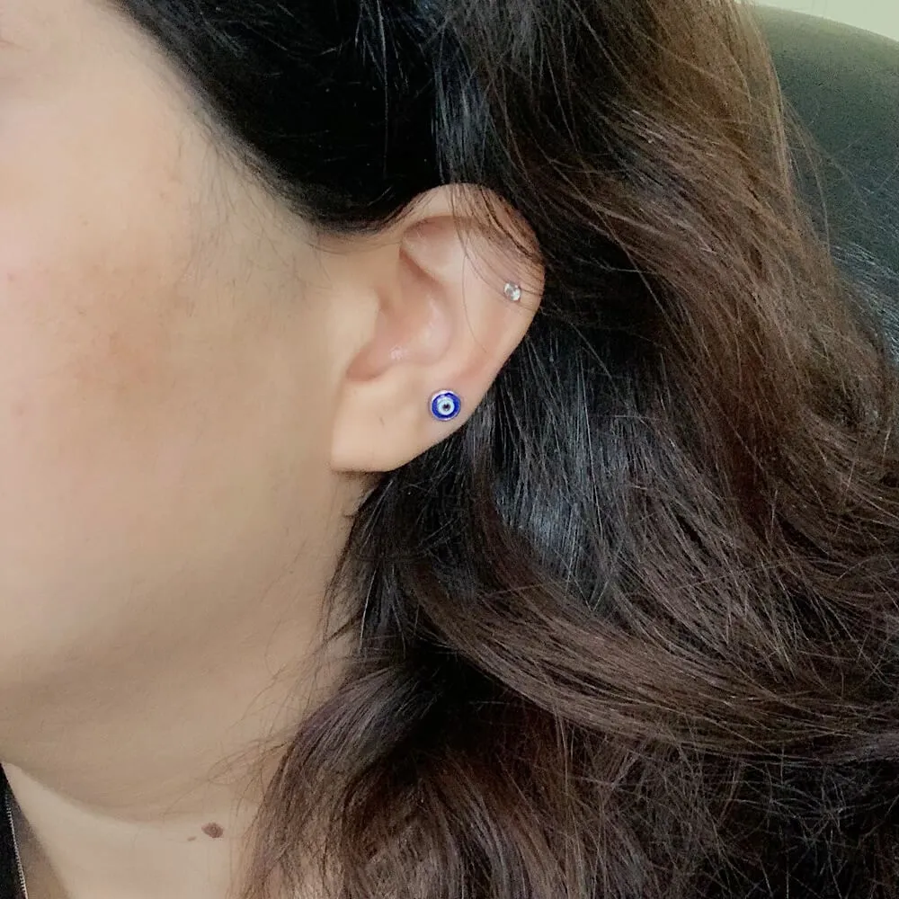 Evil Eye Small Ear Studs